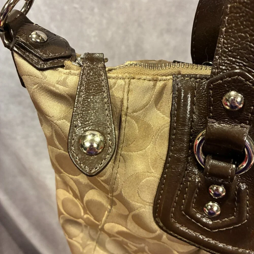 Coach Ashley Signature Satchel